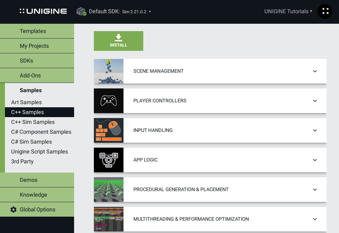 Unigine Developer