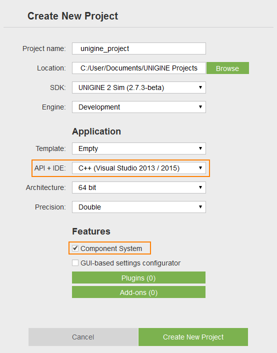 Unigine Developer