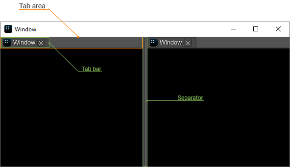Nested Window Unigine Developer