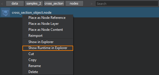 Runtime File Unigine Developer