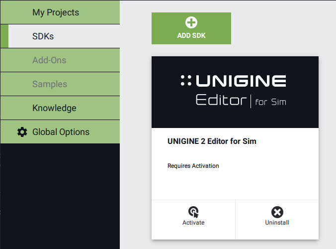 Simlog Editor Unigine Developer