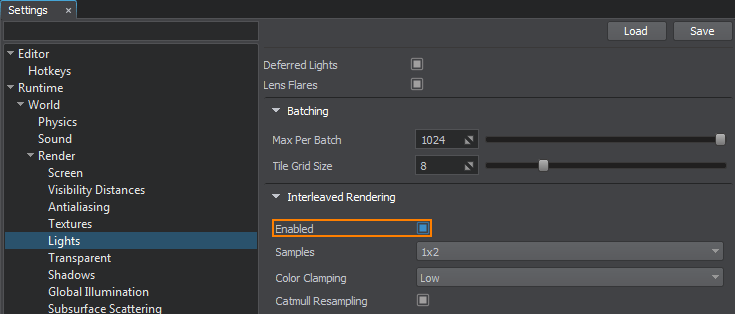Interleaved Rendering Unigine Developer